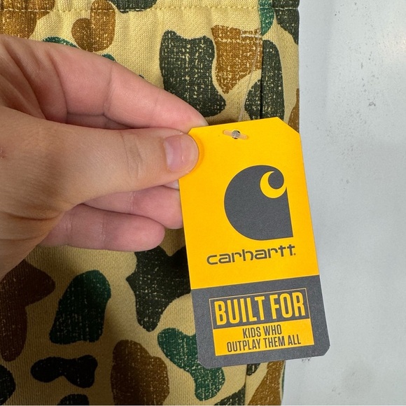 Carhartt Youth Camo Jogger Sweatpants Size Xlarge - Picture 3 of 6